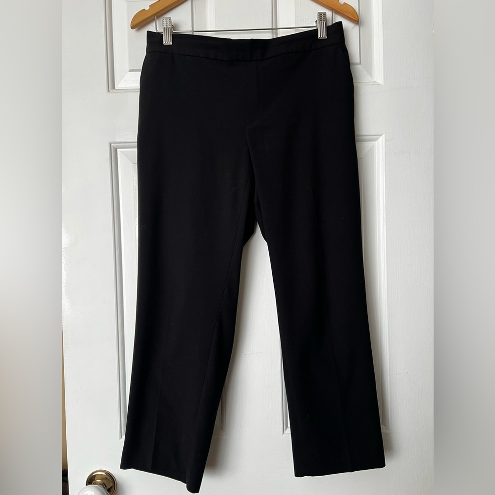EUC - Banana Republic Hayden Black pants Size 8P (waist 15”)